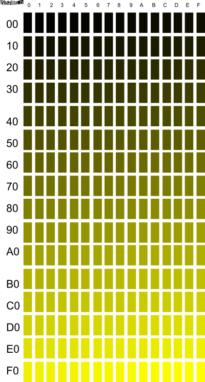 Shades of Yellow clipart