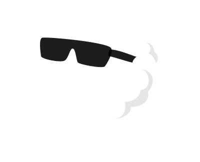 Shady Cloud (isolated) clipart