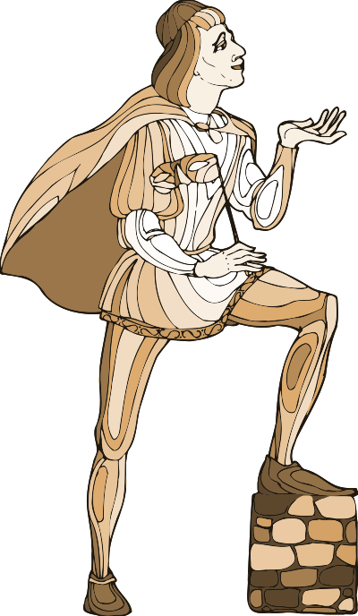 Shakespeare characters - Benvolio clipart