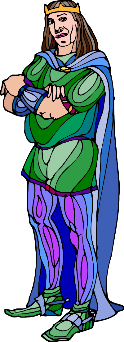 Shakespeare characters - Burgundy (colour) clipart