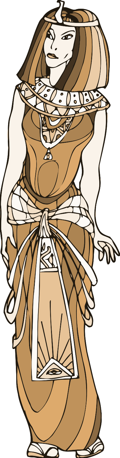 Shakespeare characters - Cleopatra clipart
