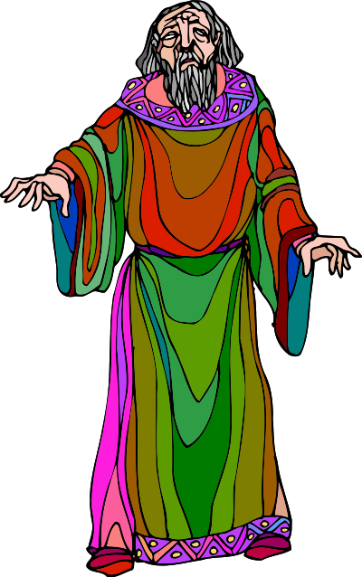 Shakespeare characters - Earl of Gloucester (colour) clipart