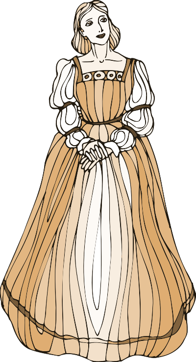 Shakespeare characters - Hero clipart