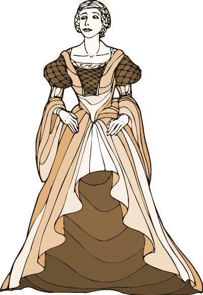 Shakespeare characters - Juliet clipart