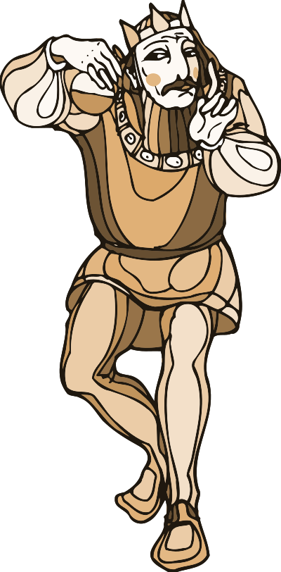 Shakespeare characters - King clipart