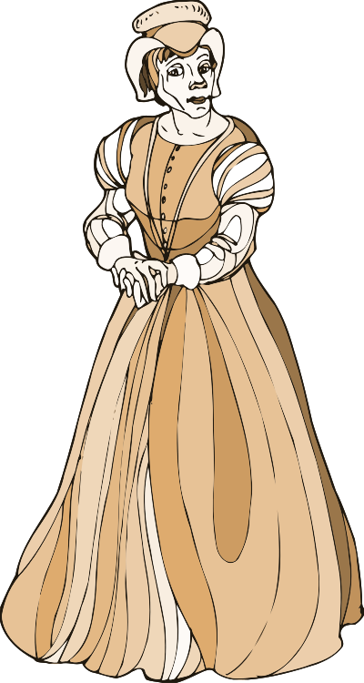 Shakespeare characters - Lady Macbeth 2 clipart