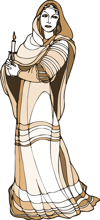 Shakespeare characters - Lady Macbeth clipart