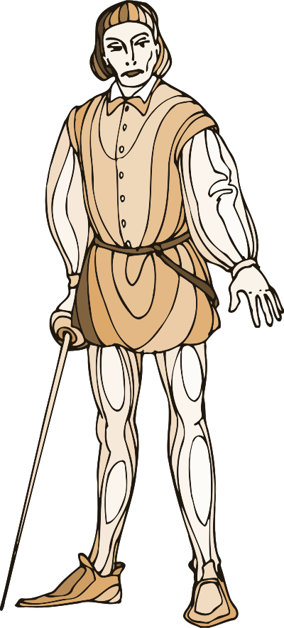 Shakespeare characters - Laertes clipart