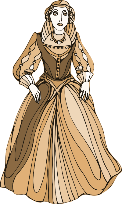 Shakespeare characters - princess clipart