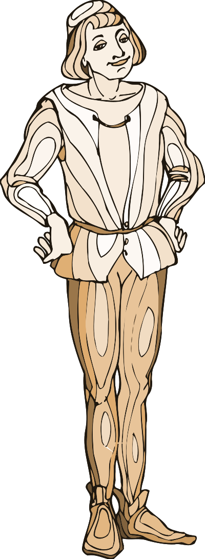 Shakespeare characters - Sampson clipart