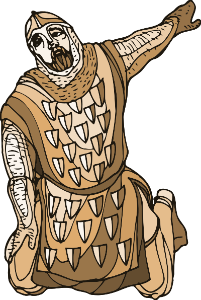 Shakespeare characters - seregant clipart