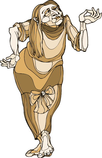 Shakespeare characters - witch 1 clipart