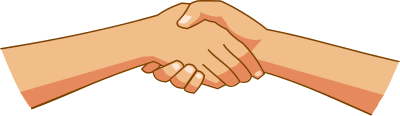 Shaking hands clipart
