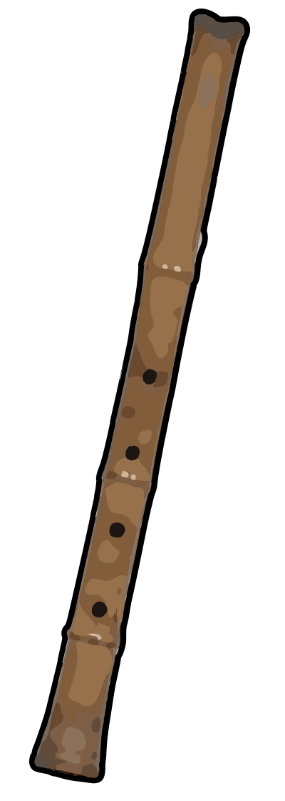 Shakuhachi clipart