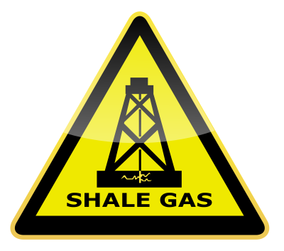 Shale Gas Warning clipart