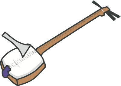 Shamisen (#1) clipart