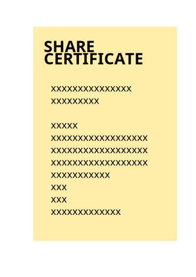 Share or Stock clipart