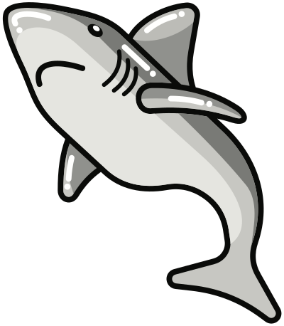 Shark (#8) clipart