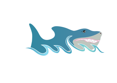 Shark fish clipart