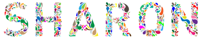 Sharon Typography clipart