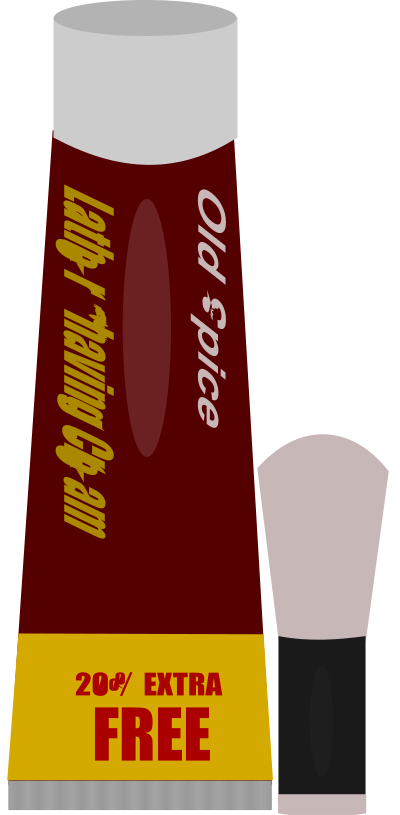 Shaving Cream Brush clipart