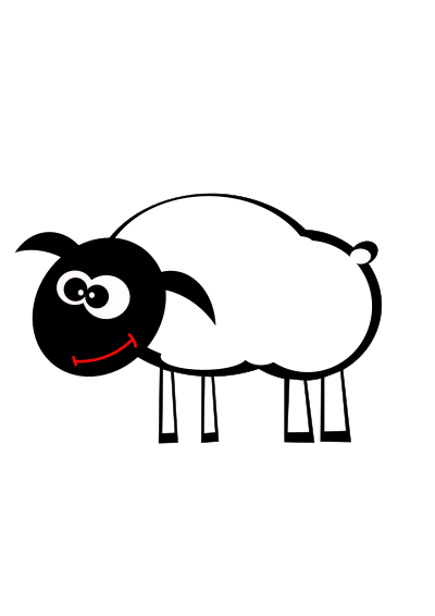 Sheep clipart