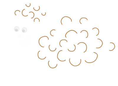 Sheep cloud clipart