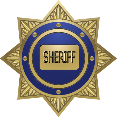 Sheriff Badge clipart
