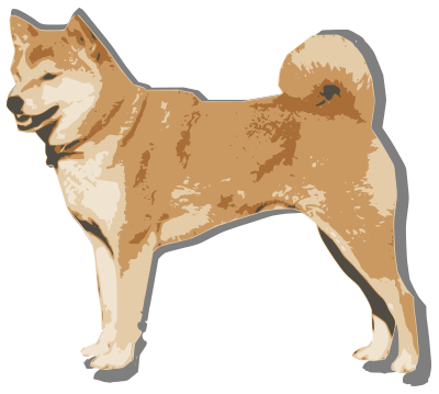 Shiba Inu clipart