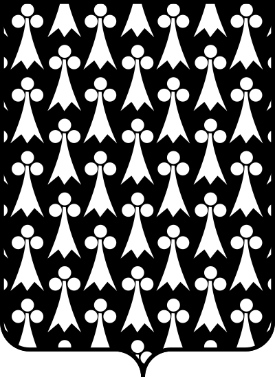 Shield Pattern Ermine Negative clipart