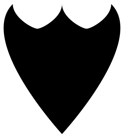 Shield Silhouette clipart