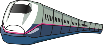 Shinkansen E2 Train clipart