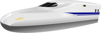 Shinkansen N700 Frontview clipart