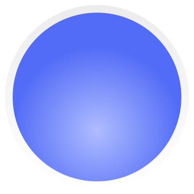Shiny Blue Circle clipart