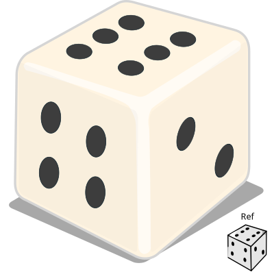Shiny Dice clipart