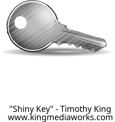Shiny Key clipart