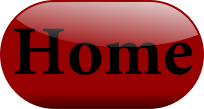 Shiny Red Home Button clipart