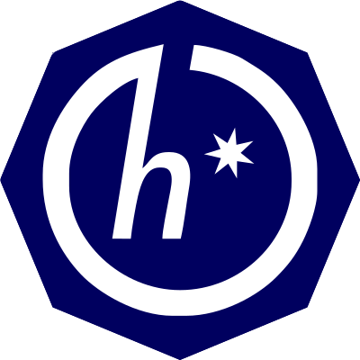 Shiny version of Transhumanist Party Australia Logo clipart