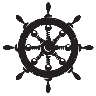 Ship wheel clipart