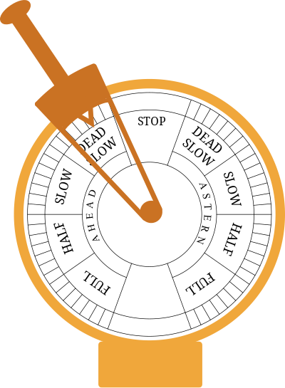 Ship's telegraph clipart