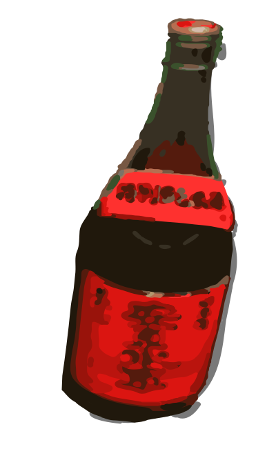 Shochu Bottle clipart
