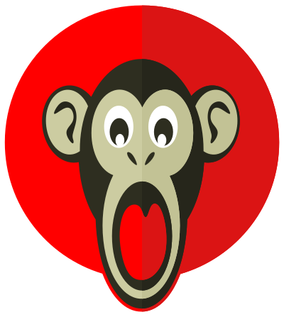 Shocked Monkey clipart