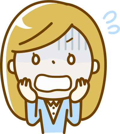 Shocked woman (#1) clipart
