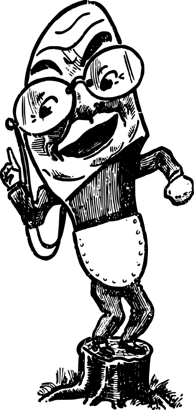 Shoe Man clipart