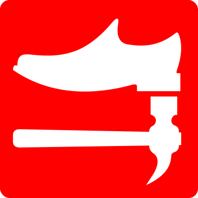 Shoe repair clipart