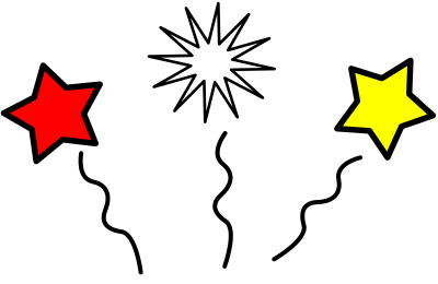 Shooting Stars clipart