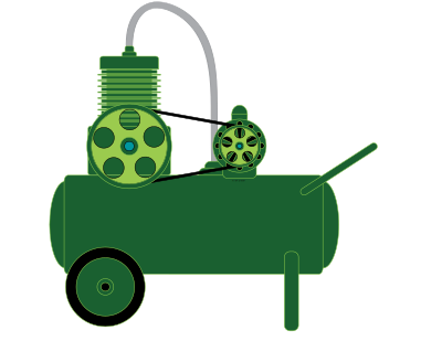 Shop Compressor clipart
