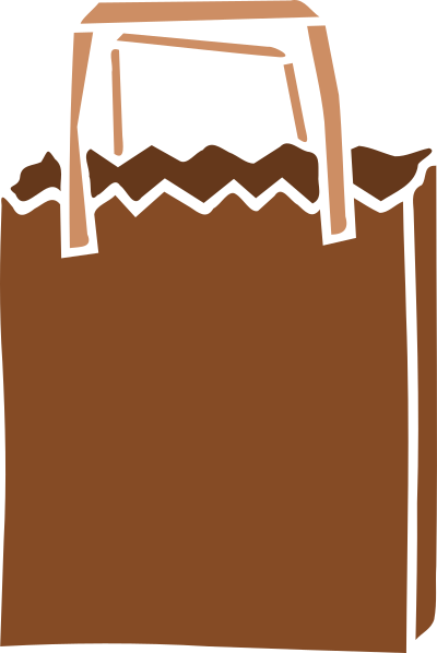 Shopping bag clipart
