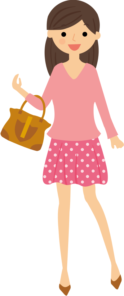 Shopping Girl #2 clipart