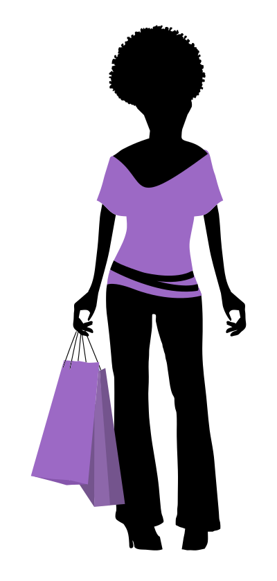 Shopping Woman clipart